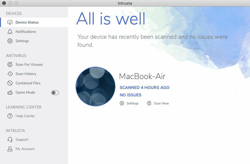 Intrusta antivirus software consumer reviews